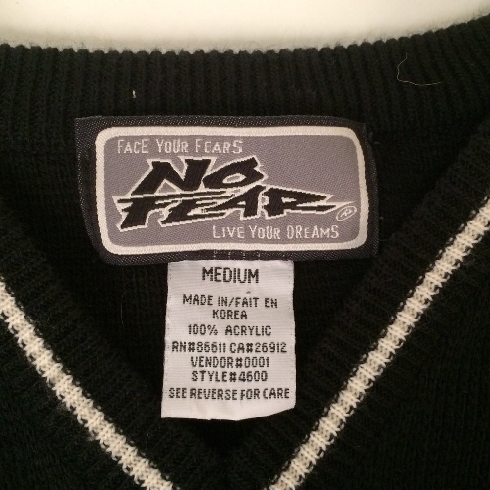 No Fear long sleeve pullover sweater - Picture 3 of 5